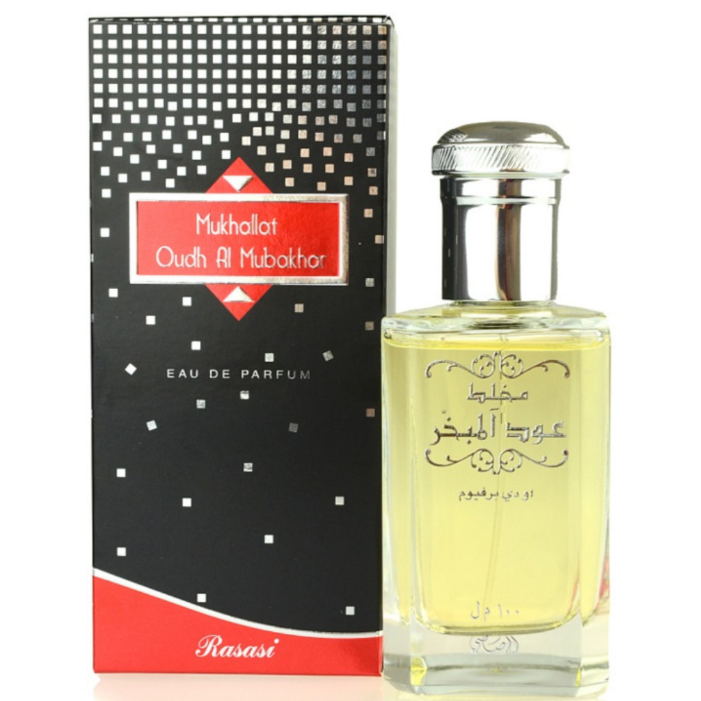 Mukhallat Oudh Al Mubakhar EDP- 100 ML (3.4 oz)  by Rasasi - Intense oud