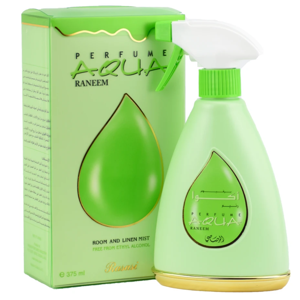 Aqua Raneem Air Freshener - 375 ML (12.6 oz) by Rasasi - Intense oud