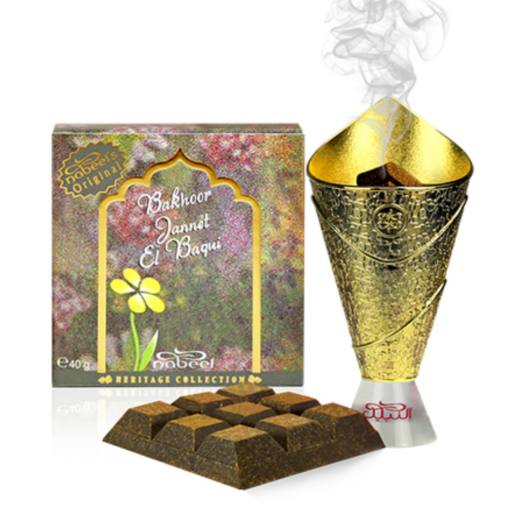 Bakhoor Jannet El Baqui - 40 GMS by Nabeel - Intense Oud