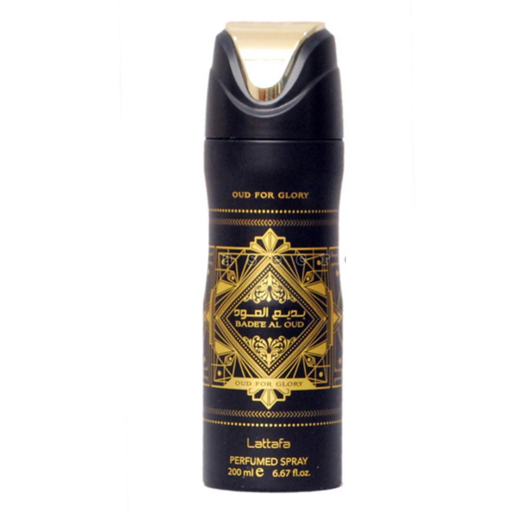 Bade'e Al Oud Deodorant - 200ML (6.7 oz) by Lattafa - Intense Oud