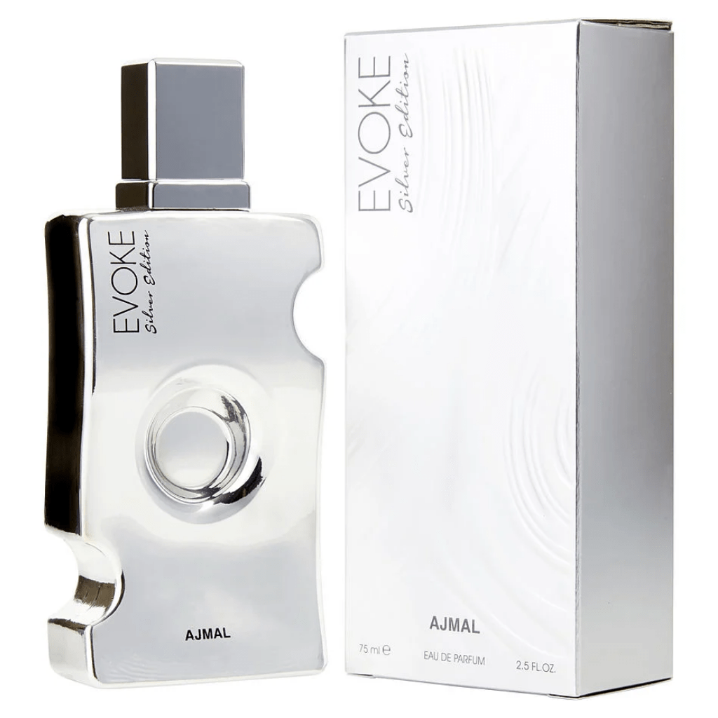 Evoke Silver Edition for Women EDP - 75 ML (2.5 oz) by Ajmal - Intense oud