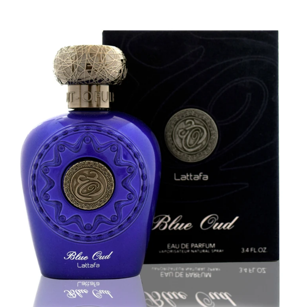 Blue Oud EDP - 100ML (3.4 oz) by Lattafa - Intense oud