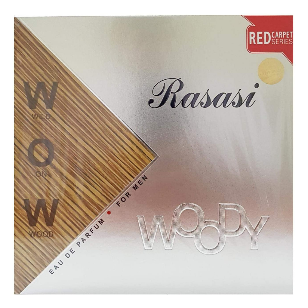 Woody for Men EDP - Eau de Parfum 60 ML (2 oz)(with pouch) by Rasasi - Intense Oud