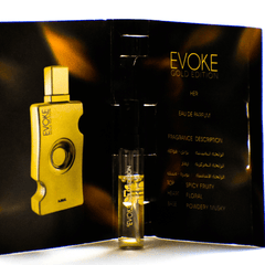 1 Evoke Gold Edition EDP Sample for Women - 1ML (0.05 oz) by Ajmal - Intense oud