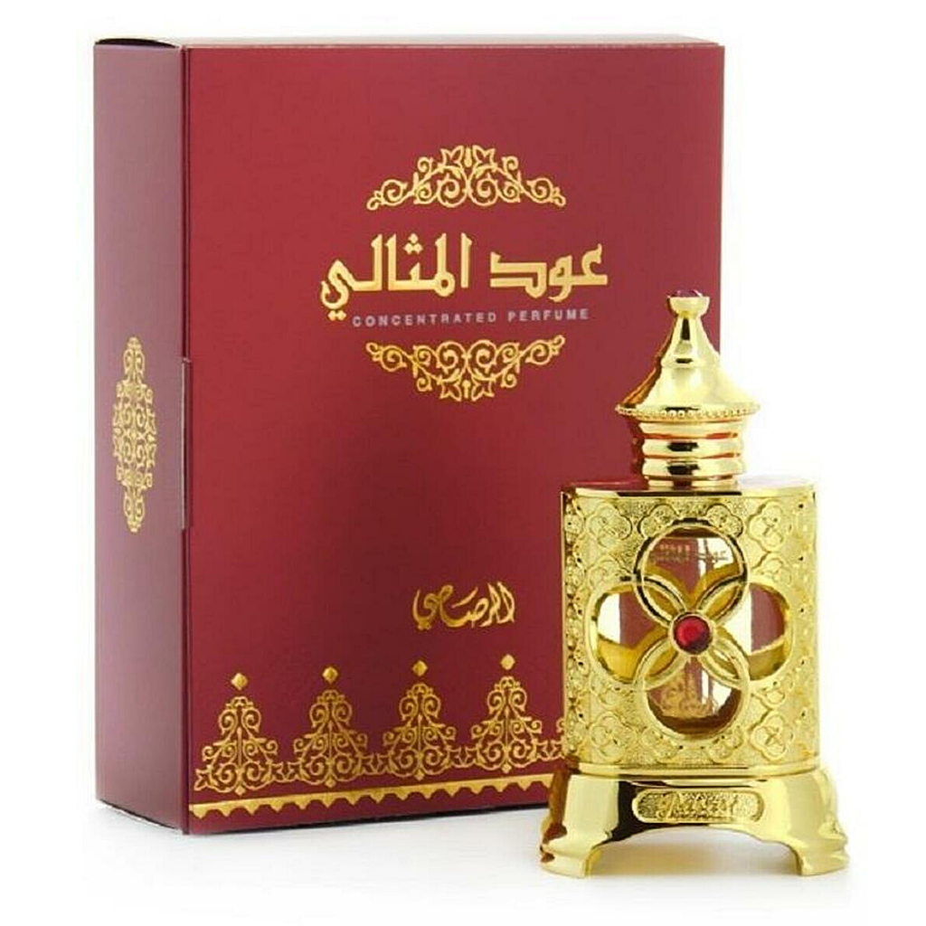 Oudh Al Methali Perfume Oil - 15 ML (0.51 oz) by Rasasi - Intense oud