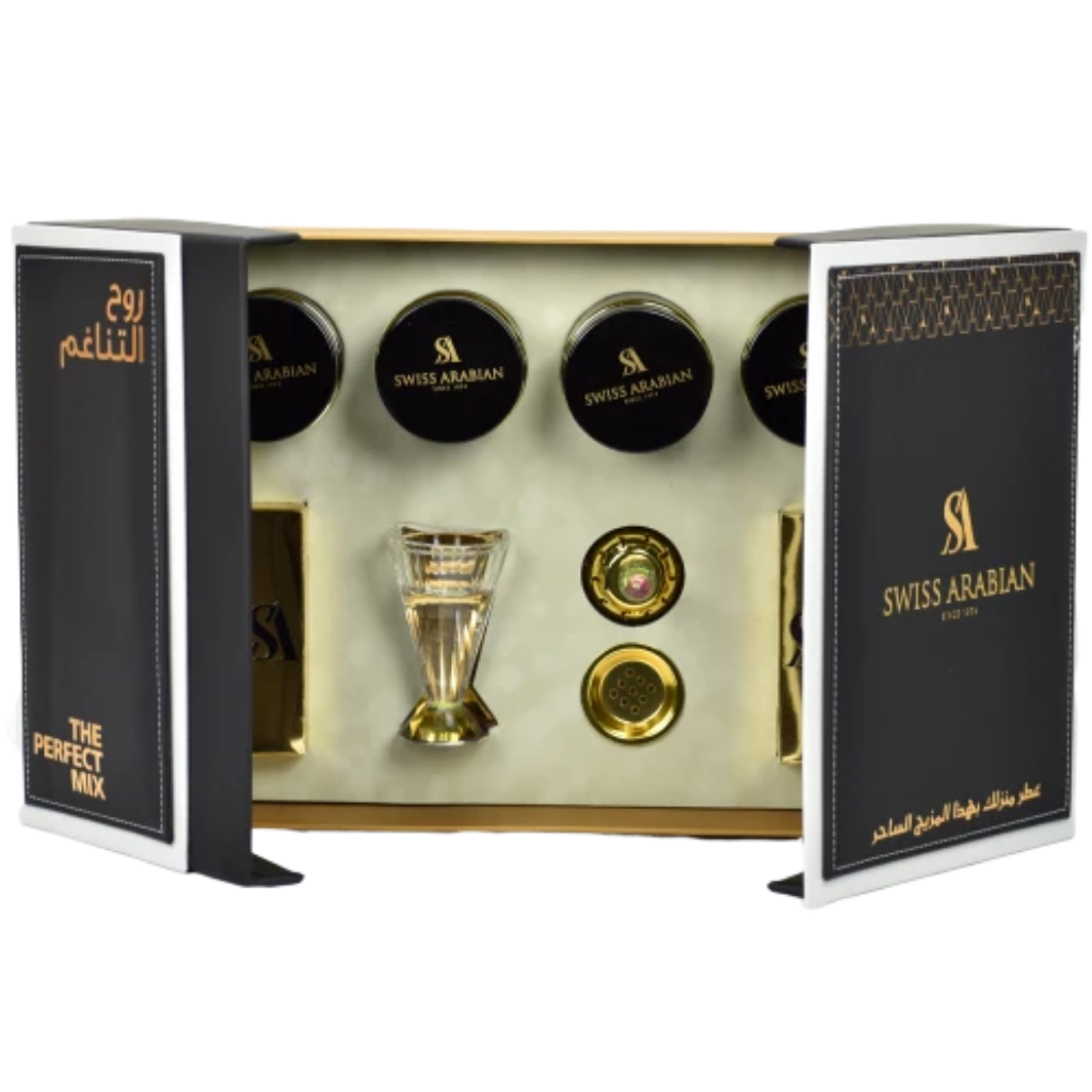 Bakhoor Mabkhara Gift Set by Swiss Arabian - Intense oud