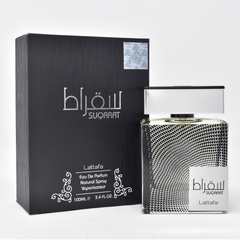 Suqraat for Men EDP - 100ML (3.4 oz) by Lattafa - Intense oud