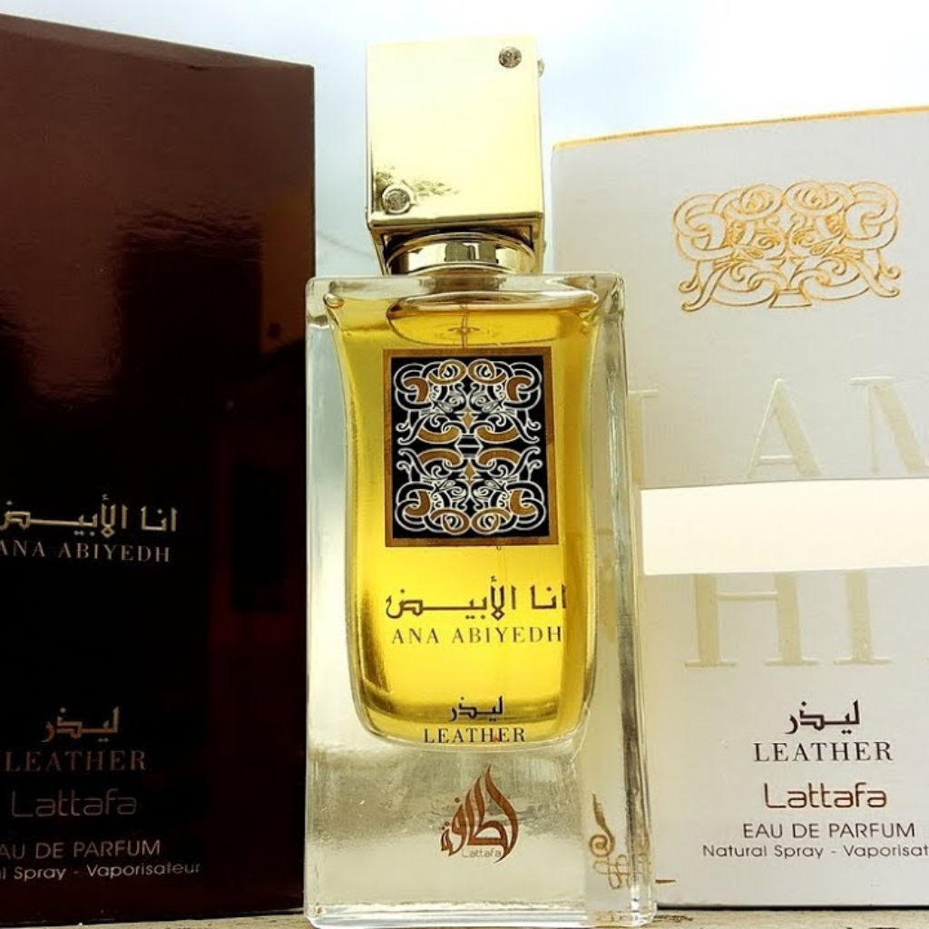 Ana Abiyedh Leather EDP - 60ML (2.0 oz) by Lattafa - Intense oud