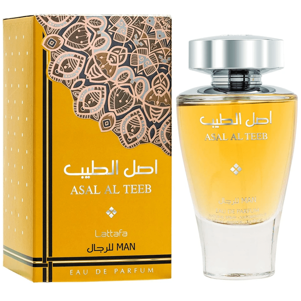 Asal Al Teeb for Men EDP - 100ML(3.4 oz) by Lattafa - Intense oud