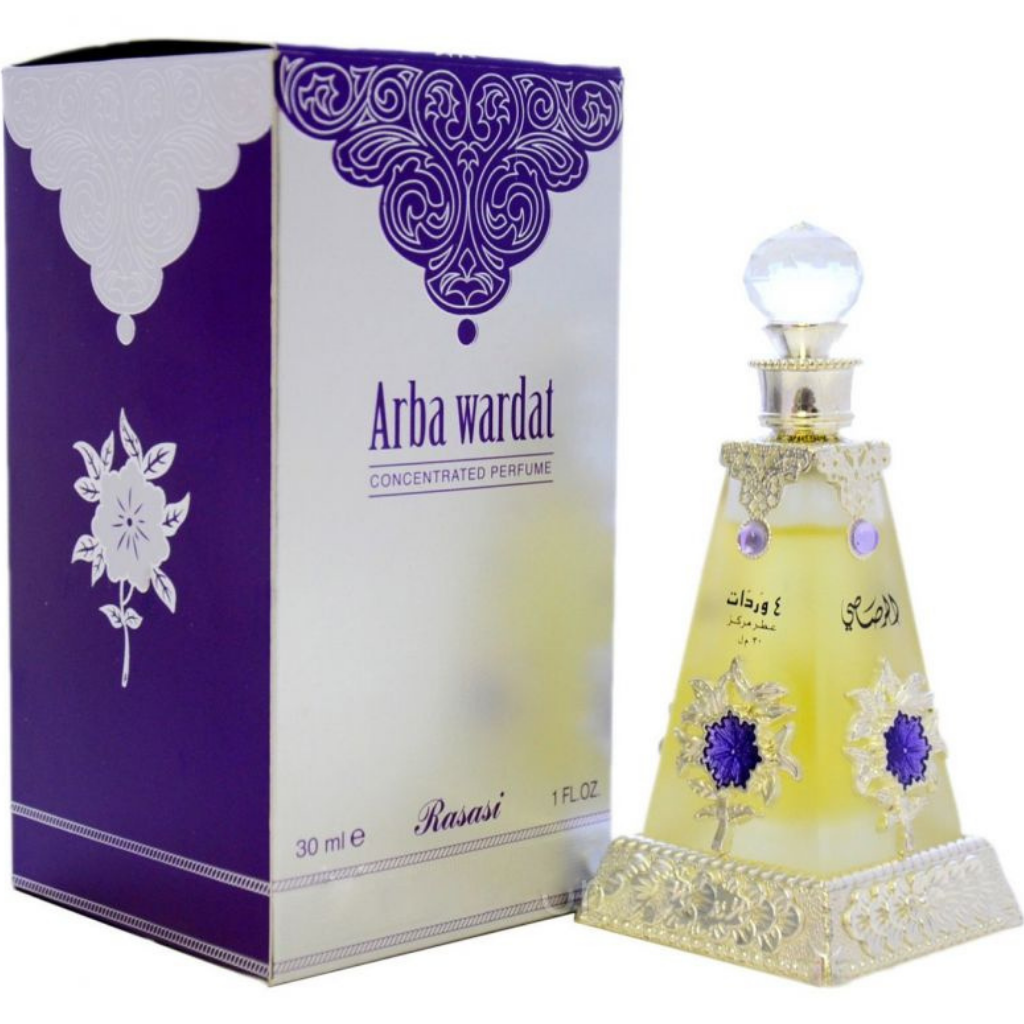 Arba Wardat CPO - Concentrated Perfume Oil 30 ML (1.6 oz) by Rasasi - Intense oud