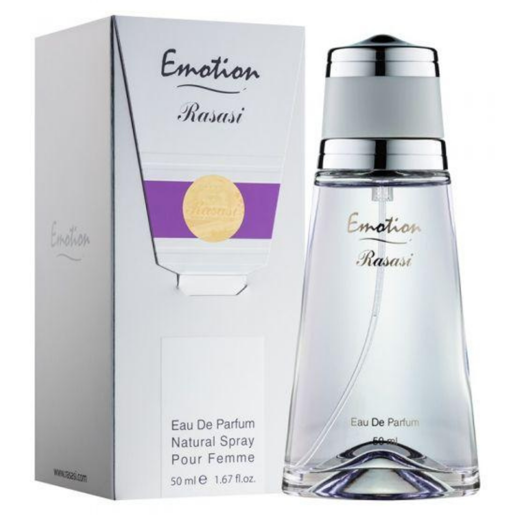 Emotion for Women EDP - 50 ML (1.7 oz) (with velvet pouch) by Rasasi - Intense Oud