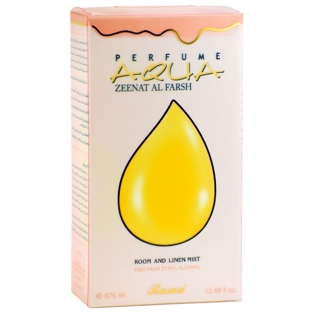 Aqua Zeenath Al Farsh Air Freshener - 375 ML (12.7 oz) by Rasasi - Intense oud