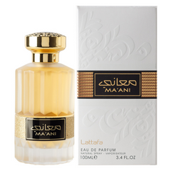 Ma'ani EDP for Women - 100ML (3.4 oz) by Lattafa - Intense oud