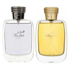 Hawas EDP (Couple Set) Men & Women - 100 ML (3.4 oz) by Rasasi - Intense oud