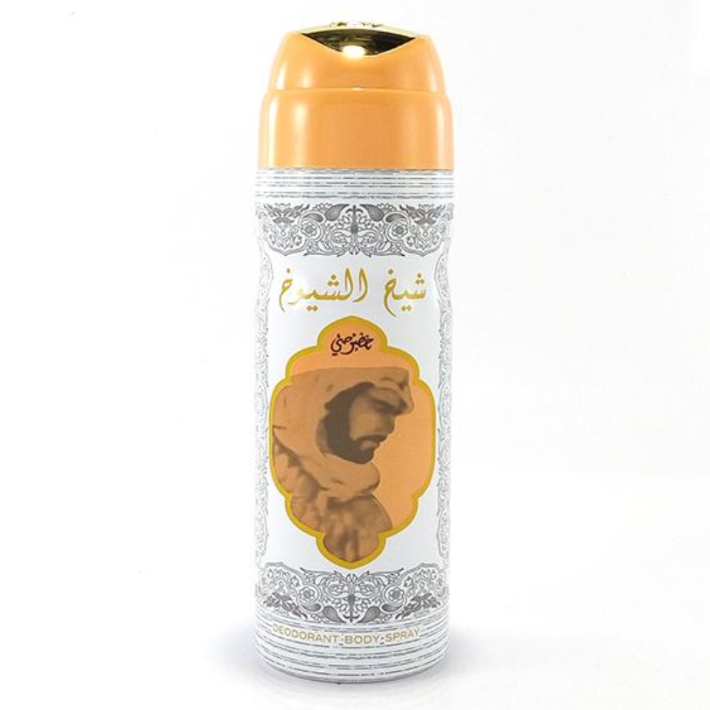 Sheikh Al Shuyukh Khususi Deodorant - 200ML (6.7 oz) by Lattafa - Intense oud