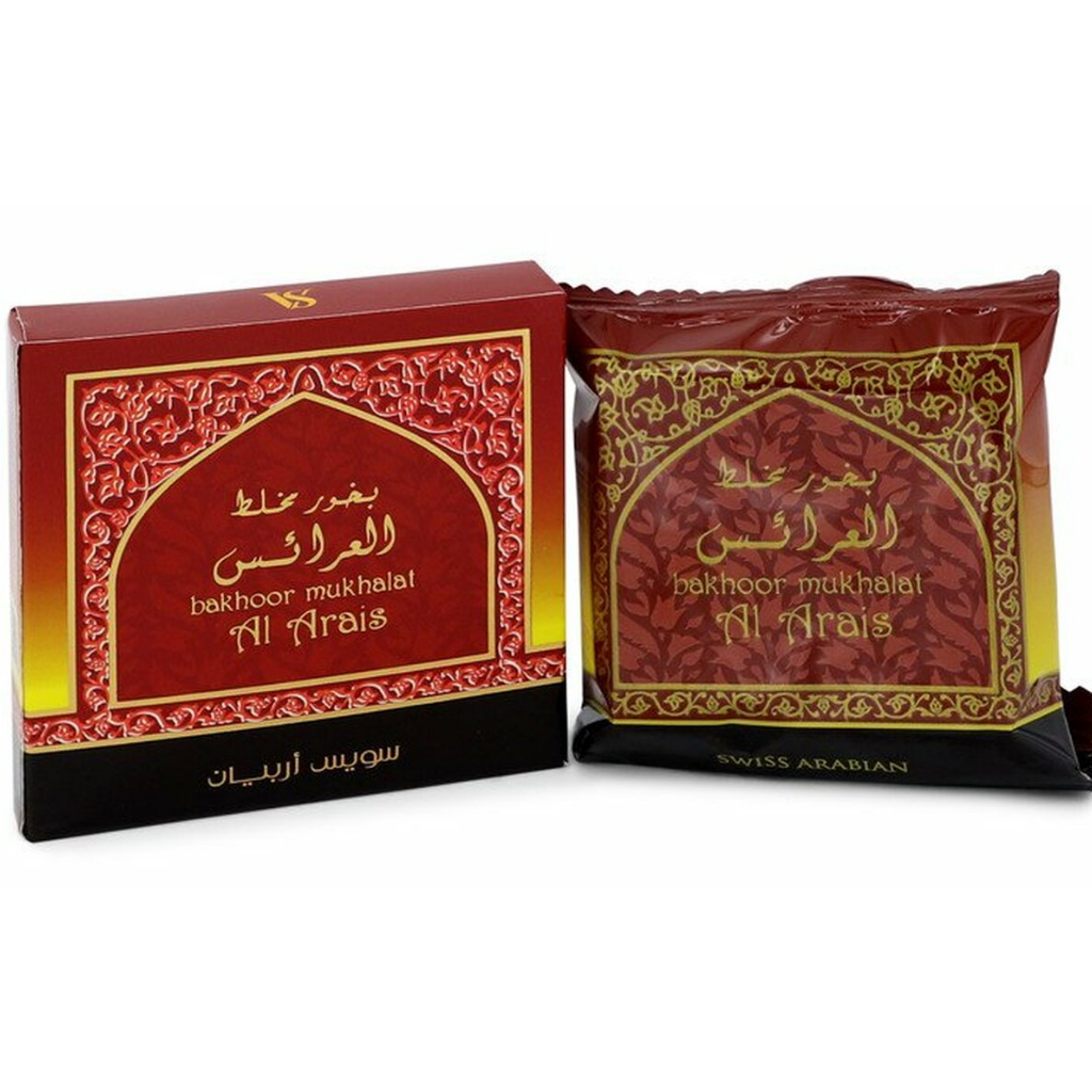 Bakhoor Mukhalat Al Arais - 40 GM (1.4 oz) by Swiss Arabian - Intense oud