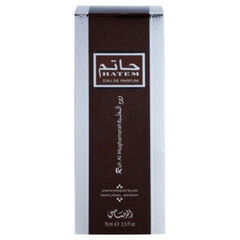 Hatem Ruh Al Mughamarah for Men EDP - 75 ML (2.5 oz) by Rasasi - Intense oud