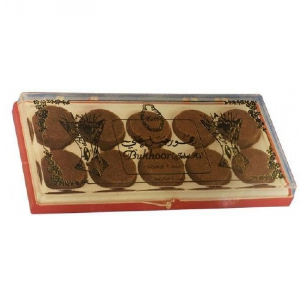 Bakhoor Jebel Ali Packet - 10 tablets by Rasasi - Intense oud