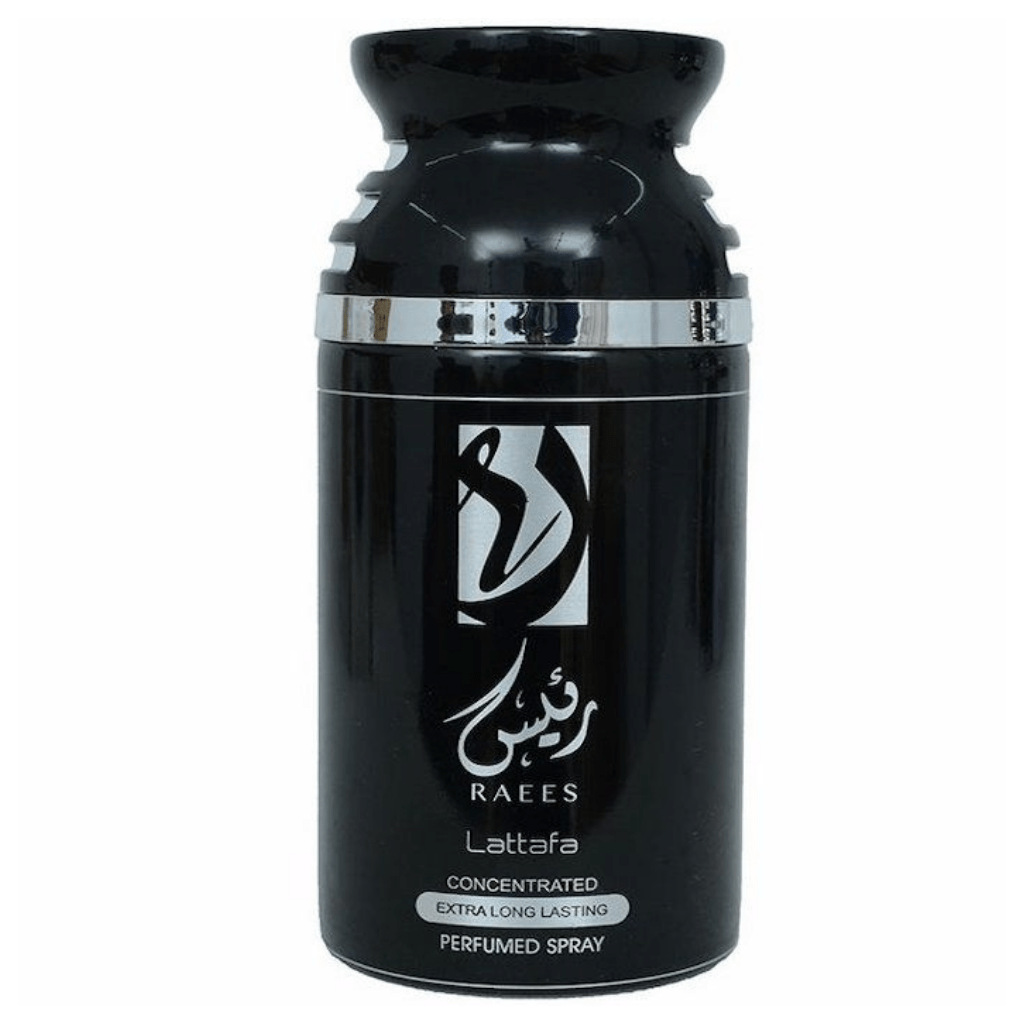 Raees Deodorant - 250ML (8.4oz) by Lattafa - Intense oud