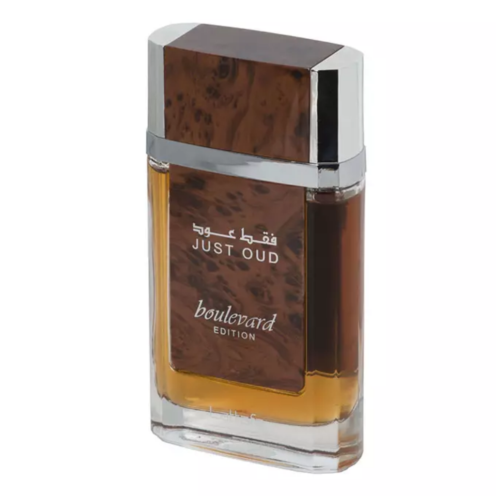 Just Oud Boulevard EDP - 100mL (3.4oz) by Lattafa - Intense oud