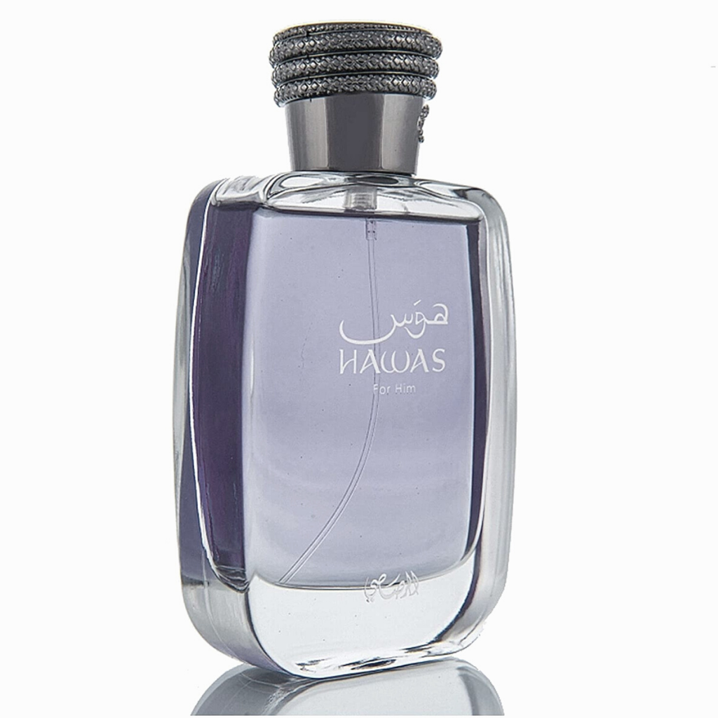 Hawas by Rasasi for Men 3.4 oz Eau De Parfum New