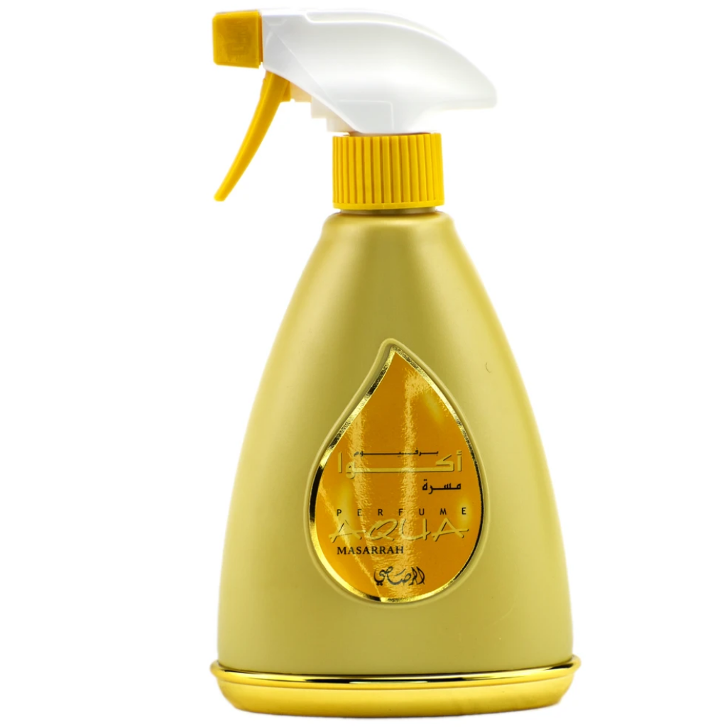 Aqua Masarrah Air Freshner - 375 ML (12.6 oz) by Rasasi - Intense oud