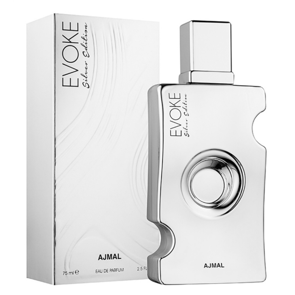 Evoke Silver Edition for Women EDP - 75 ML (2.5 oz) by Ajmal - Intense oud