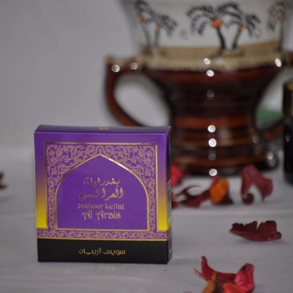 Leilat Al Arais Bakhoor - 40 GM (1.4 oz) by Swiss Arabian - Intense oud