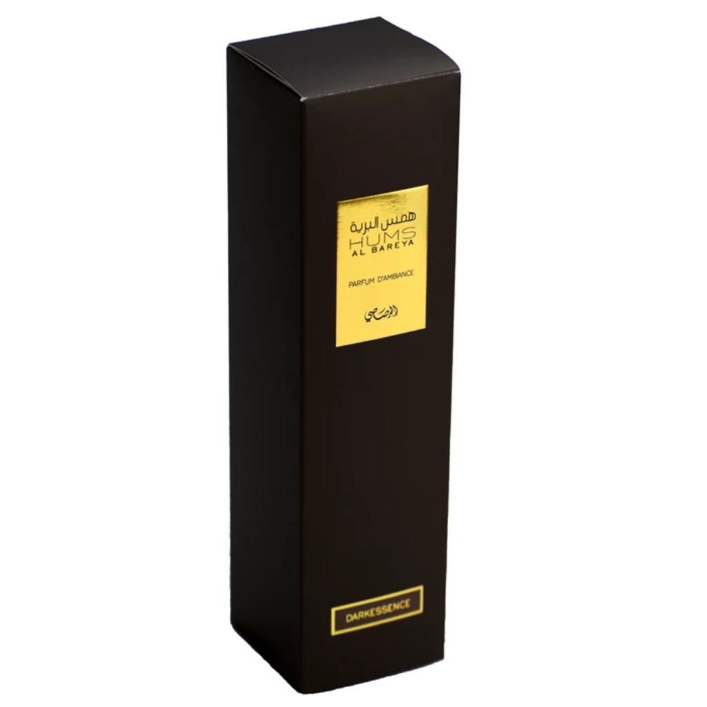 Hums Al Bareya Dark Essence Air Freshner - 250 ML (8.4 oz) by Rasasi - Intense oud