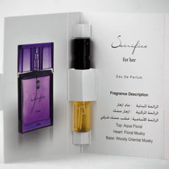 1 Sacrifice EDP Sample for Women - 1ML (0.05 oz) by Ajmal - Intense oud