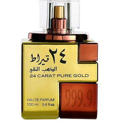 24 Carat Pure Gold EDP - 100 ML (3.4 oz) by Lattafa - Intense oud