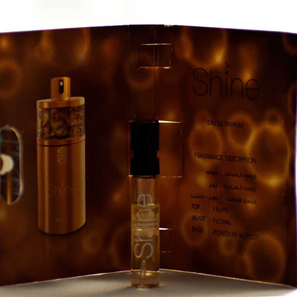 1 Shine EDP Sample for Women - 1ML (0.05 oz) by Ajmal - Intense oud