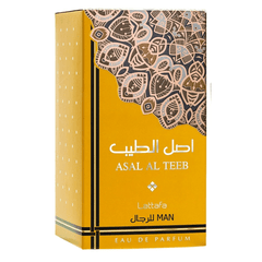 Asal Al Teeb for Men EDP - 100ML(3.4 oz) by Lattafa - Intense oud