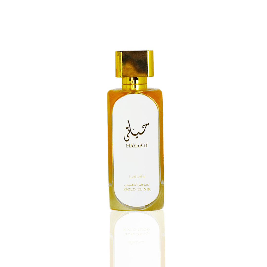 Hayaati Gold Elixir for Women EDP - 100ML by Lattafa - Intense oud