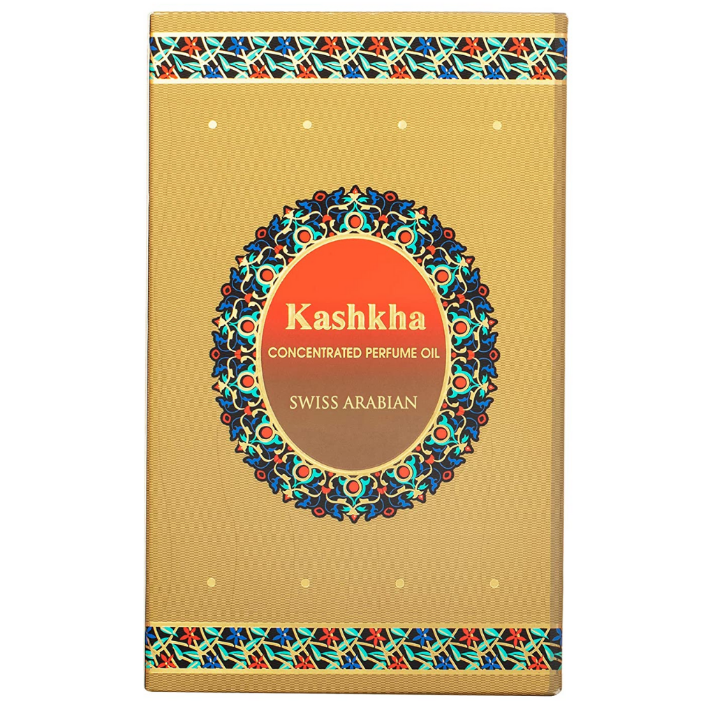 Kashkha Perfume Oil - 20 ML (0.7 oz) by Swiss Arabian - Intense oud