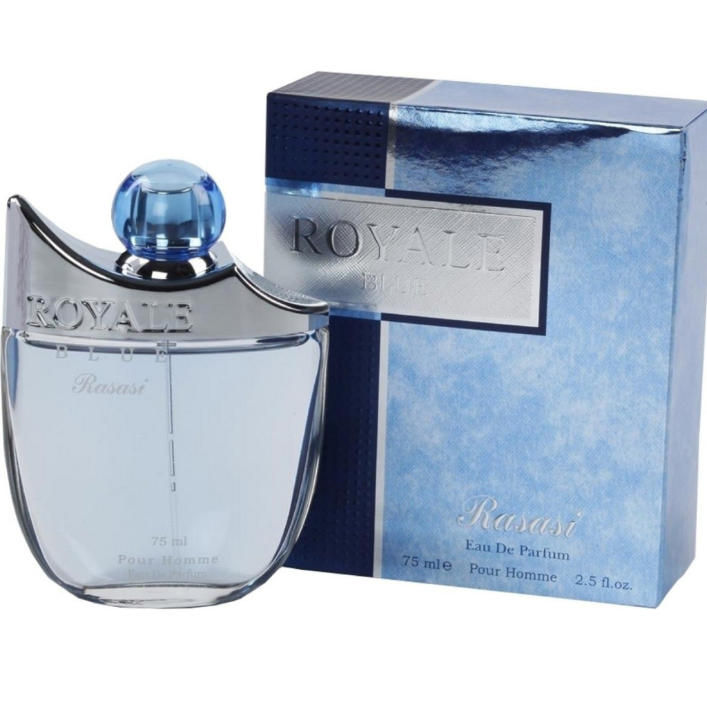 Royale Blue for Men EDP- 75 ML (2.5 oz)  by Rasasi - Intense oud