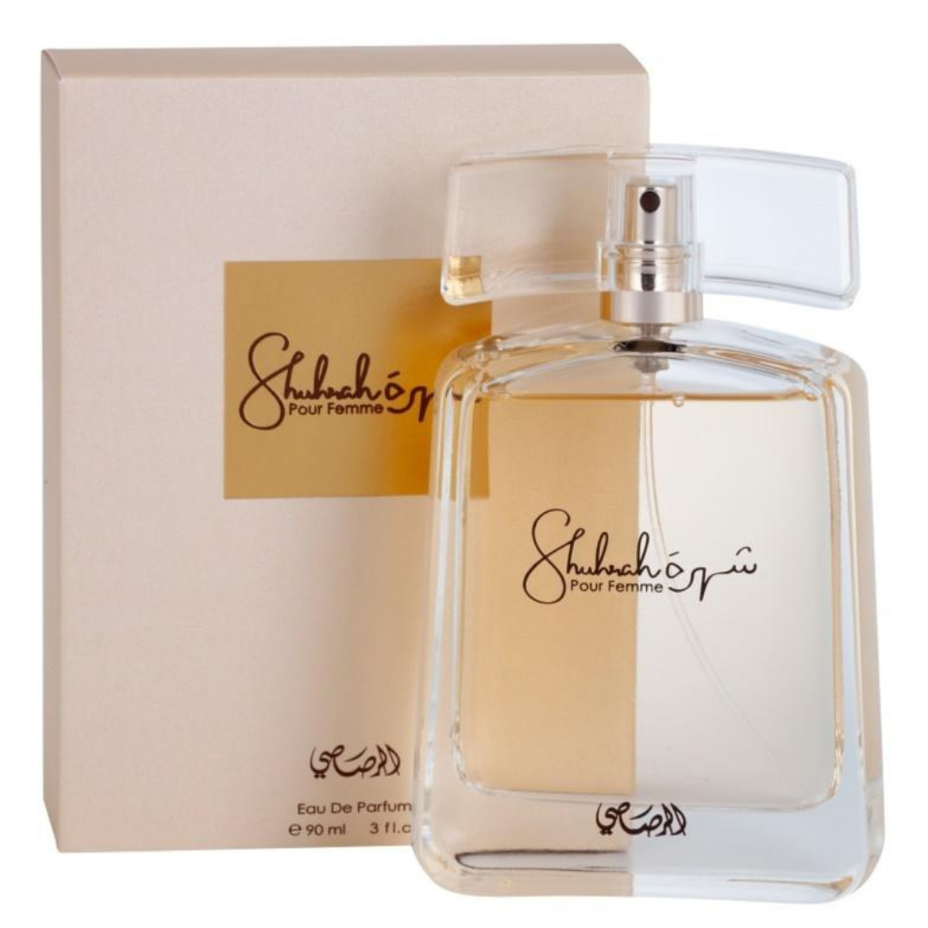 Shuhrah for Women EDP - 90 ML (3.0 oz) by Rasasi - Intense oud