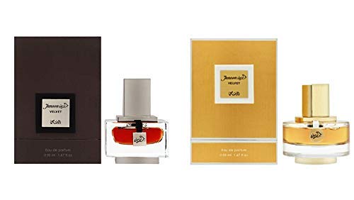 Junoon Velvet for Women and Men Couple Bundle Set By RASASI Perfumes - Intense Oud