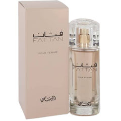 Fattan for Men and Women Gift Set With Box EDP - Eau de Parfum 50 ML (1.7 oz) by Rasasi - Intense Oud