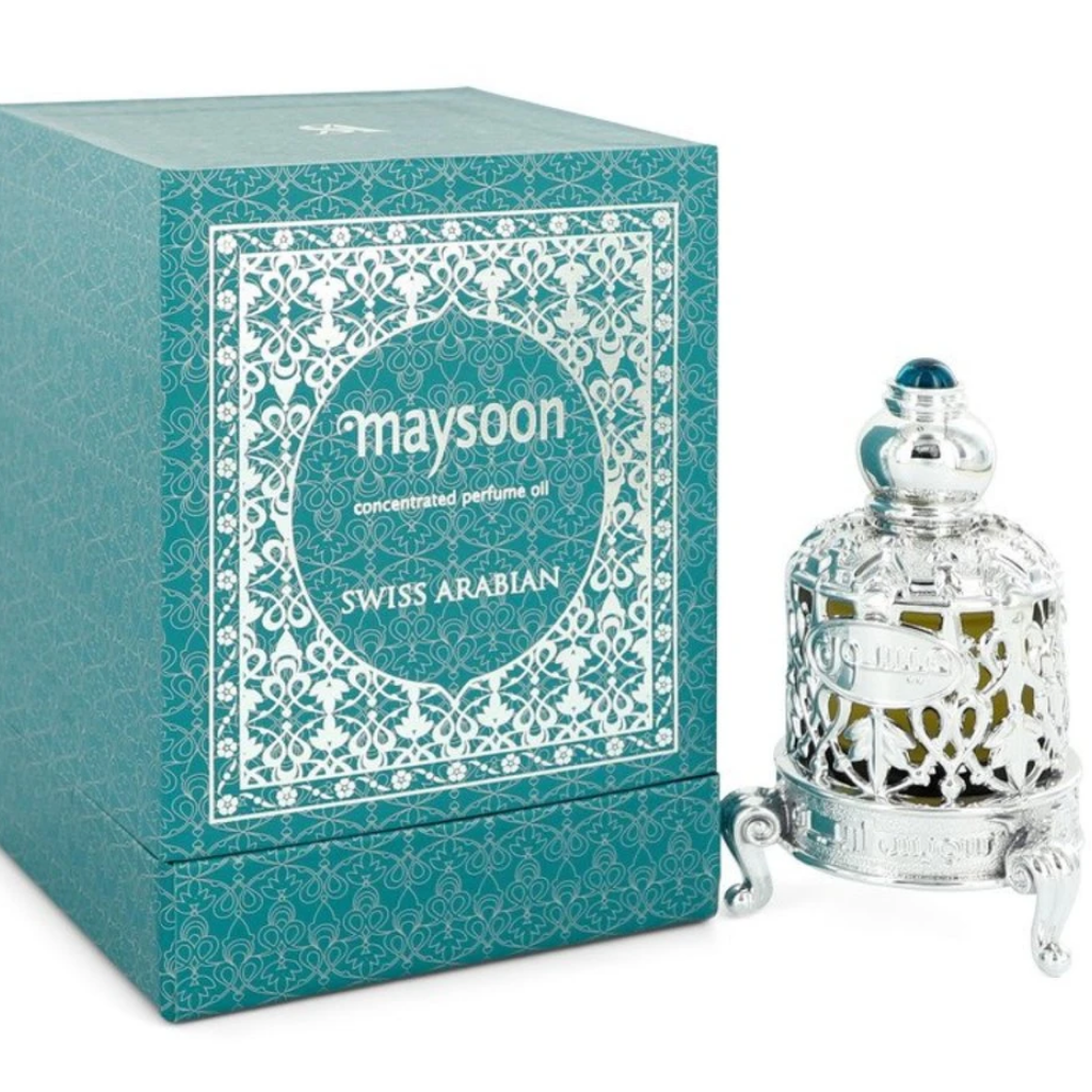 Maysoon Perfume Oil - 15 ML (0.51 oz) by Swiss Arabian - Intense oud