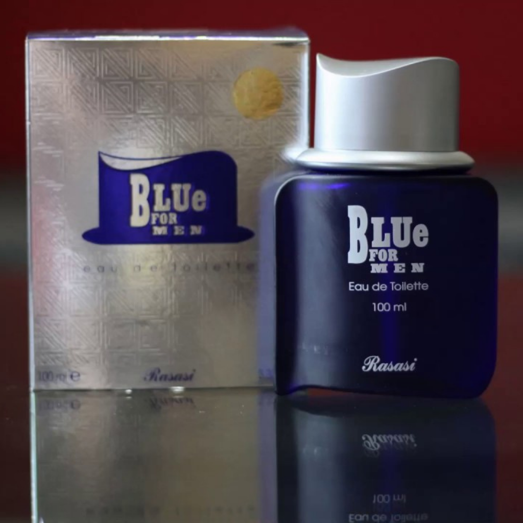 Blue for Men EDT - 100ML (3.4oz) (with pouch) by Rasasi - Intense Oud