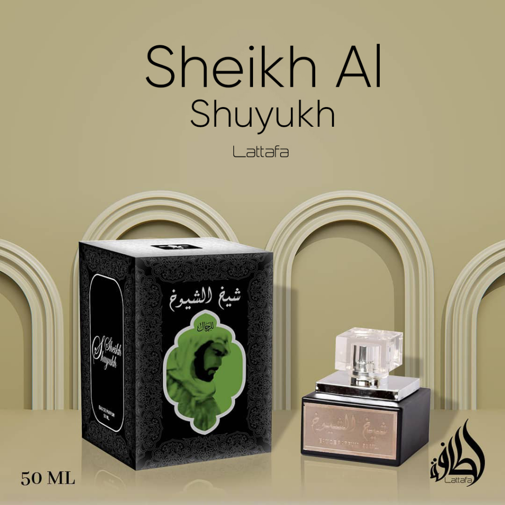 Sheikh Al Shuyukh Black EDP - 50ML (1.7 oz) by Lattafa - Intense oud