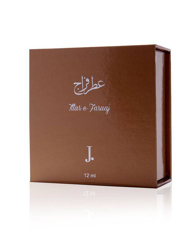 Attar E Faraj for Men Perfume Oil - 12 ML (0.4 oz) by Junaid Jamshed - Intense oud