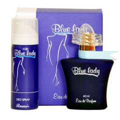 Blue Lady with Deo EDP - 40ML (1.3 oz) by Rasasi - Intense oud