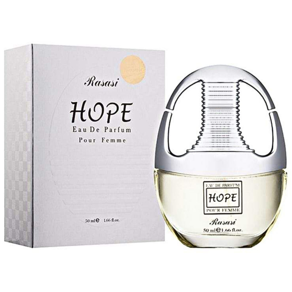 Hope EDP (Couple Set) Men & Women - 75 & 50 ML (3.4 oz) by Rasasi - Intense Oud