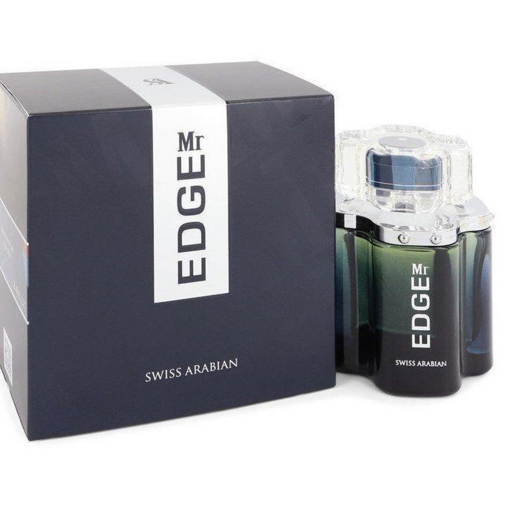 Mr. Edge for Men EDP - 100 ML (3.4 oz) by Swiss Arabian - Intense oud