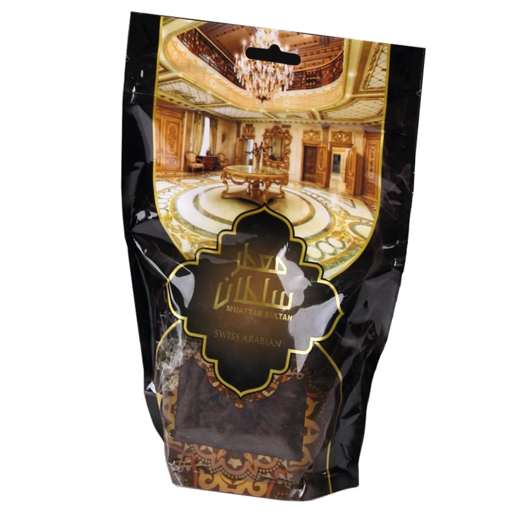 Muattar Sultan Bakhoor - 250 GM (8.8 pz) by Swiss Arabian - Intense oud