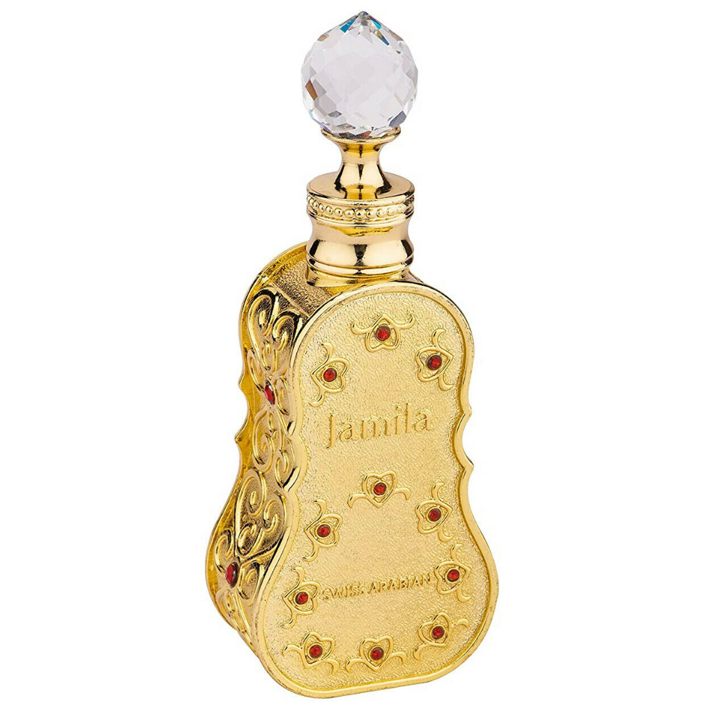 Jamila for Women Perfume Oil - 15 ML (0.5 oz) by Swiss Arabian - Intense oud