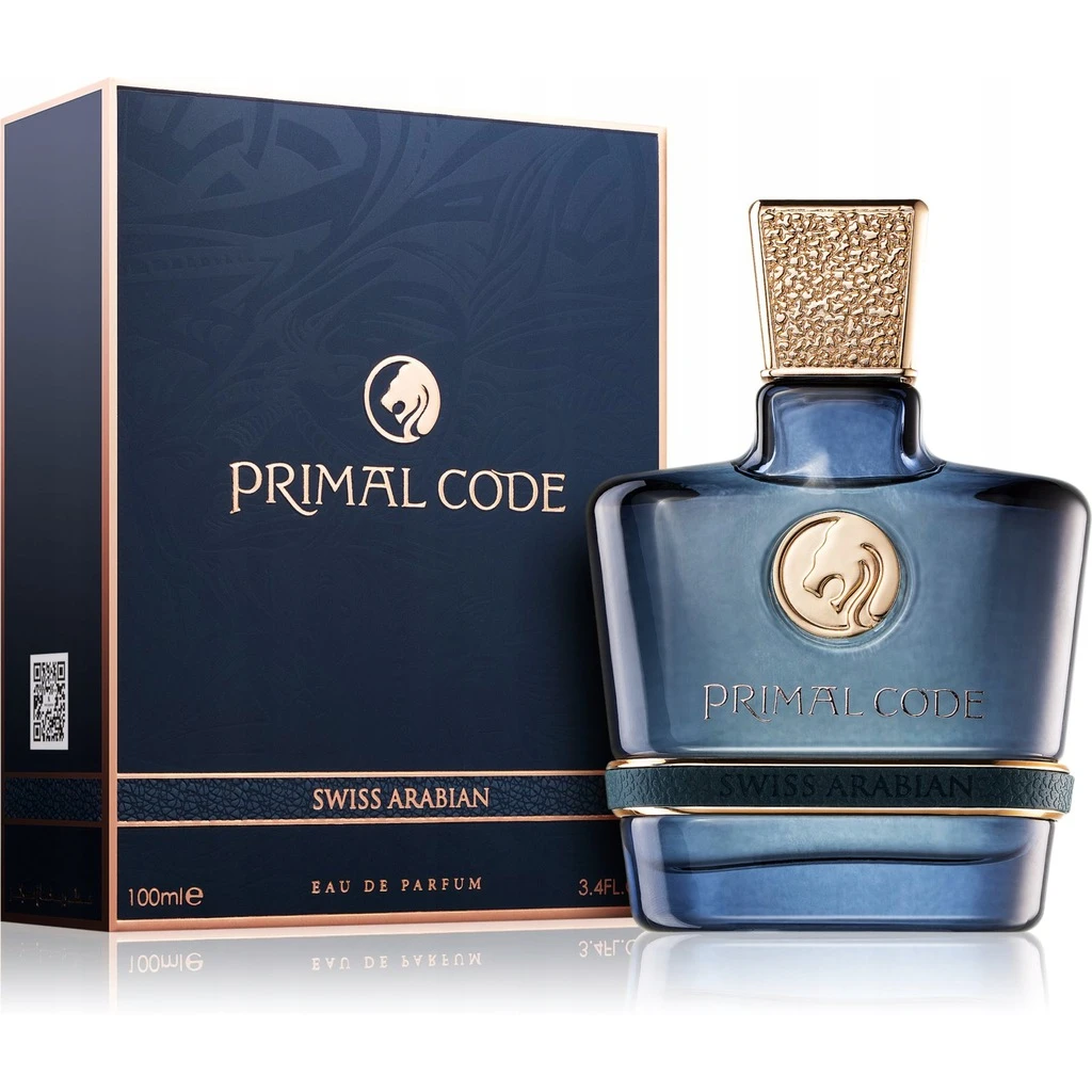 Primal Code for Men EDP - 100 ML (3.4 oz) by Swiss Arabian - Intense oud