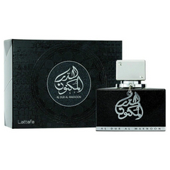 Al Dur Al Maknoon Silver for Men EDP - 100ML (3.4oz) by Lattafa - Intense oud